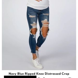 Maternity Ripped jeans